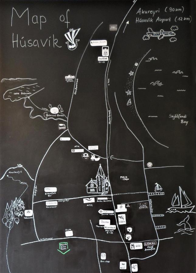 Húsavík Green Hostel Exteriér fotografie
